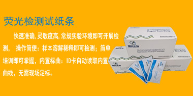 荧光检测试纸条